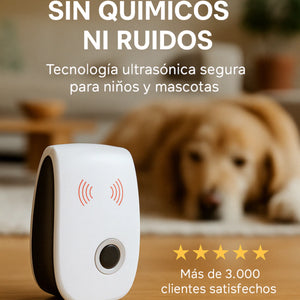 Libérate de los bichos con el Repelente Ultrasónico!!!