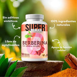 Berberina HCL - con Canela y Cúrcuma, Cápsulas.