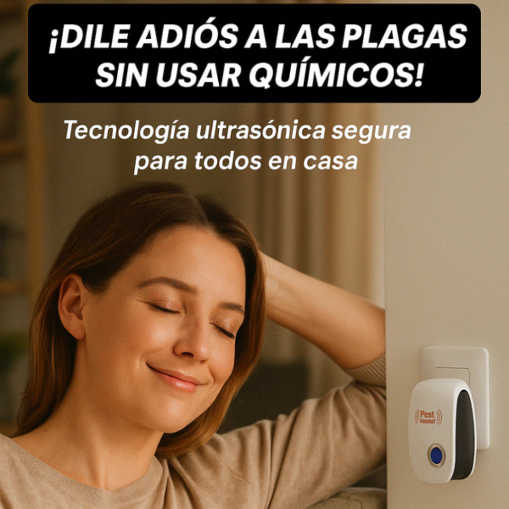 Libérate de los bichos con el Repelente Ultrasónico!!!